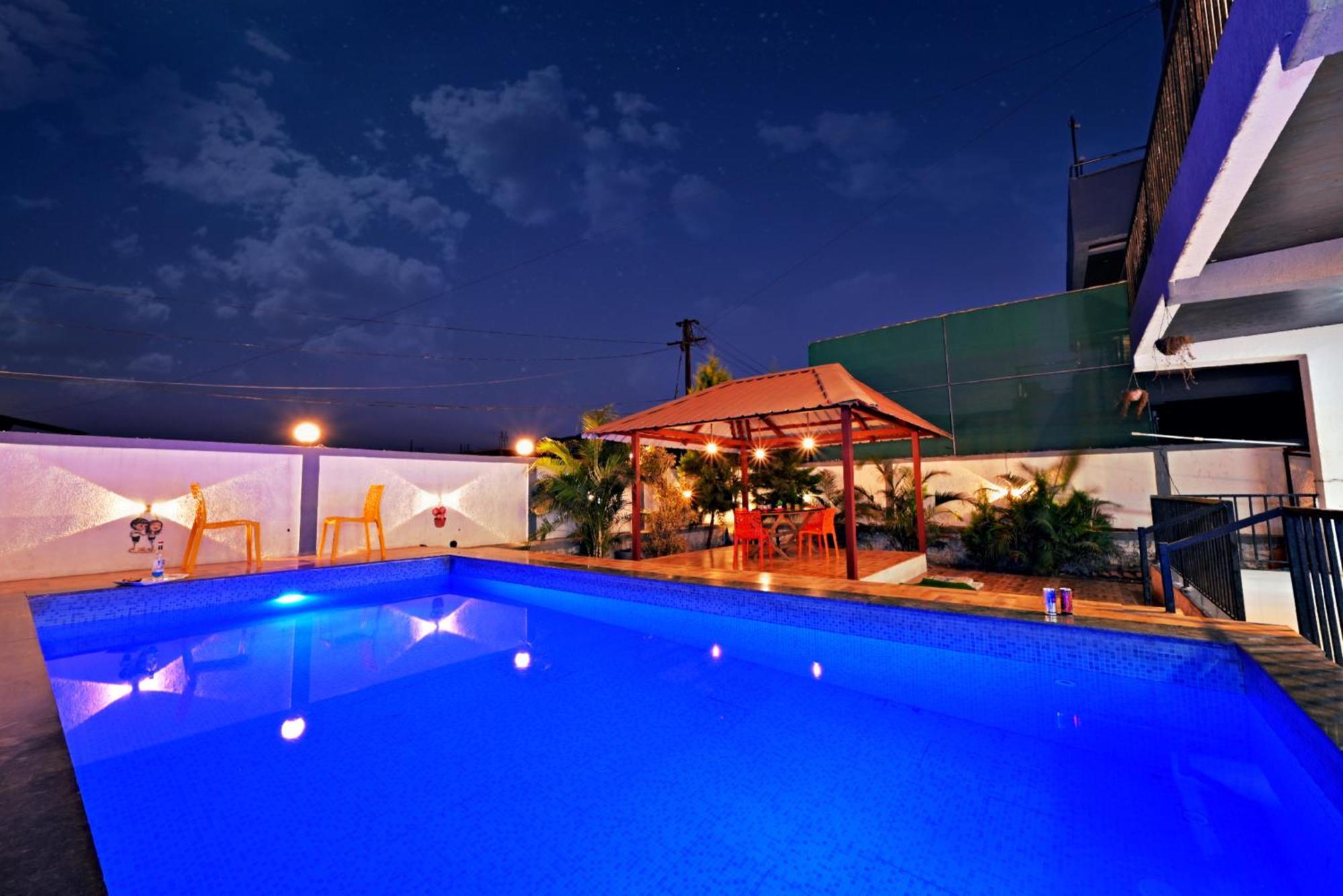Ll Empyrean Stay Ll 4Bhk Ll Ac Ll Pool Ll Mystical Stone Villa Ll Lonavla Zewnętrze zdjęcie