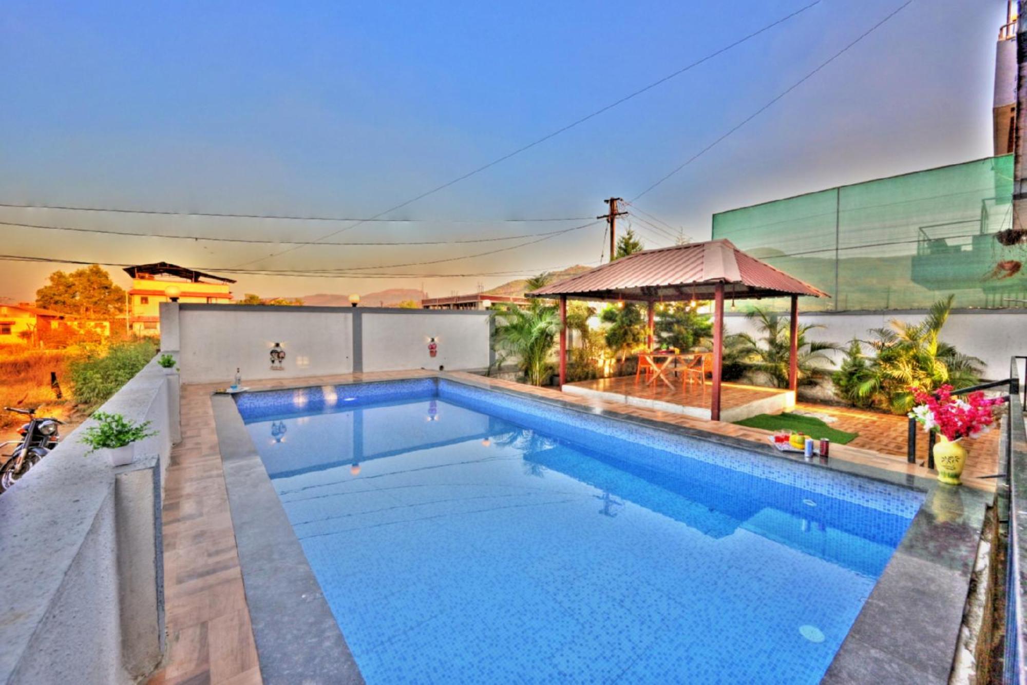 Ll Empyrean Stay Ll 4Bhk Ll Ac Ll Pool Ll Mystical Stone Villa Ll Lonavla Zewnętrze zdjęcie