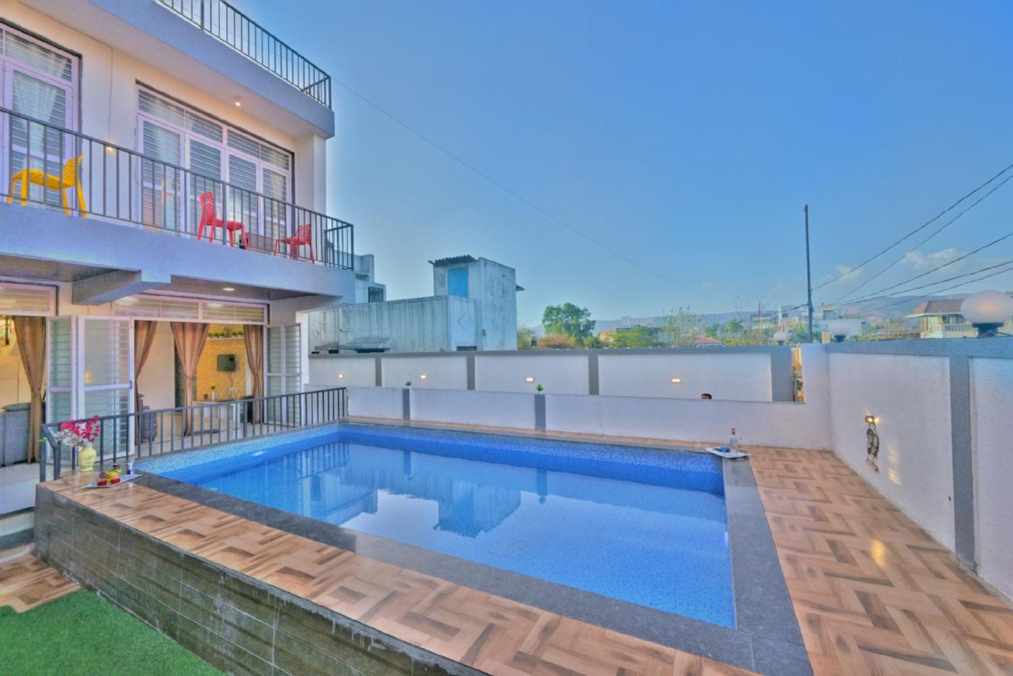 Ll Empyrean Stay Ll 4Bhk Ll Ac Ll Pool Ll Mystical Stone Villa Ll Lonavla Zewnętrze zdjęcie